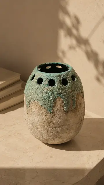 Un juego de equilibrio entre el color, el relieve y el espacio.